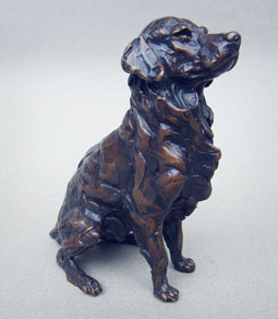 Seated Golden Retriever